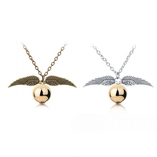 Harry Potter Golden Snitch Necklace